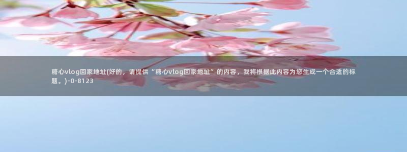 糖心vlog官方网站名