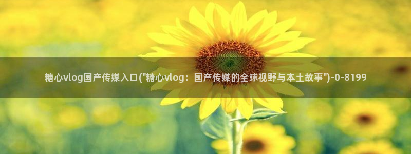  糖心vlog精品国美杜莎的效果：糖心vlog国产传媒入口(\